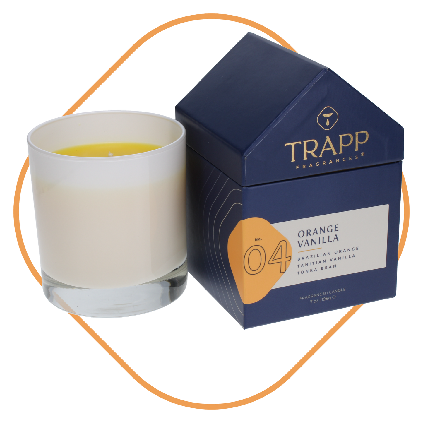 Trapp Fragrances Wax Melts, 2.6 oz No.04 Orange Vanilla